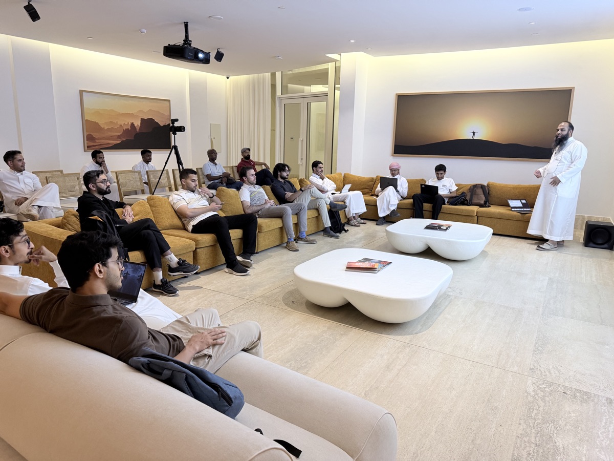 Photo from First .NET Riyadh meetup