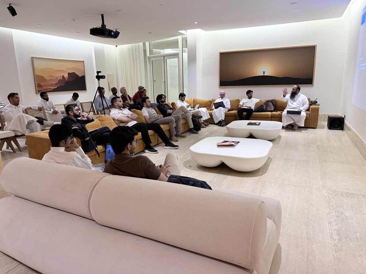 Photo from First .NET Riyadh meetup